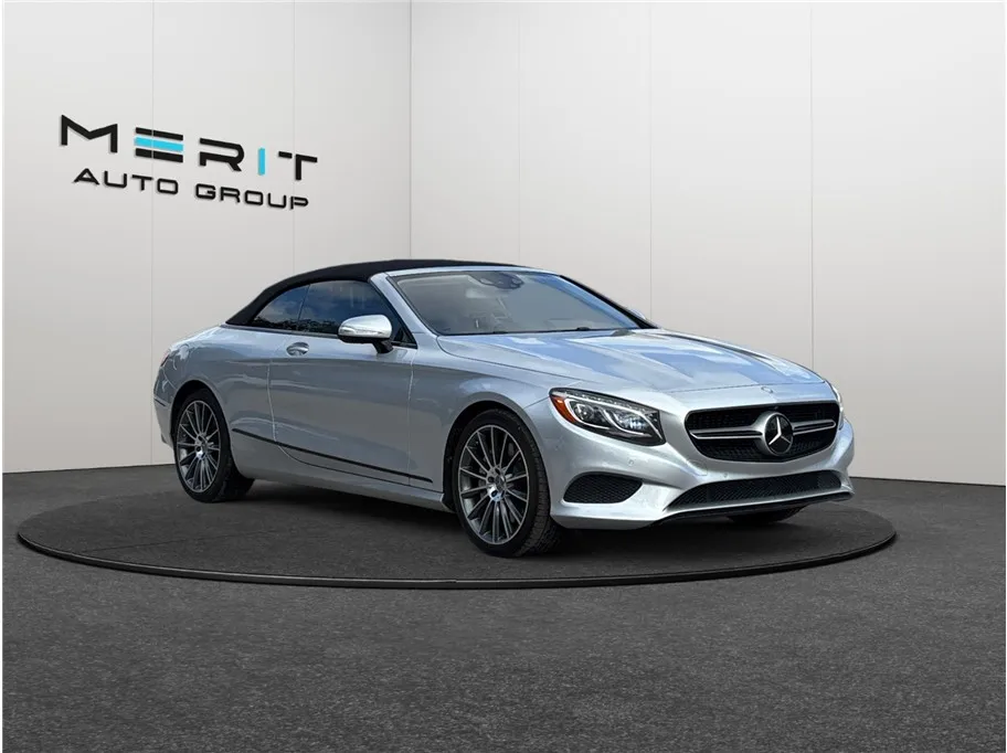 Silver 2017 Mercedes-benz S-Class S 550 Cabriolet 2D for sale in Jacksonville, FL