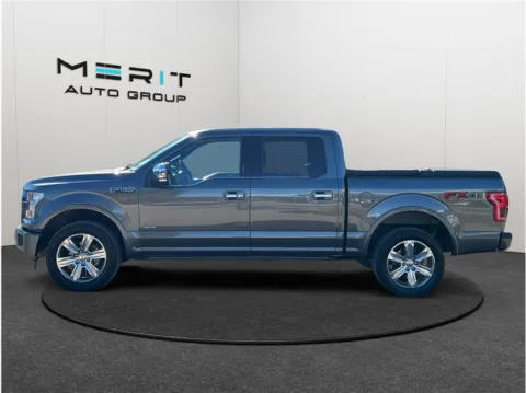 More photos of 2017 Ford F-150 SuperCrew Cab Platinum Pickup 4D 5 1/2 ft at Merit Auto Group Atlantic, FL