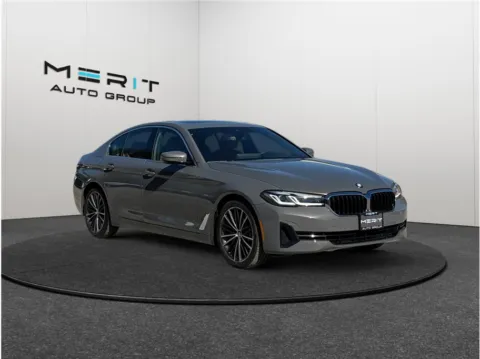 Gray 2021 BMW 5 Series 530i xDrive Sedan 4D for sale in Jacksonville, FL