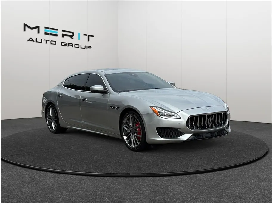 Silver 2018 Maserati Quattroporte GTS GranSport Sedan 4D for sale in Jacksonville, FL