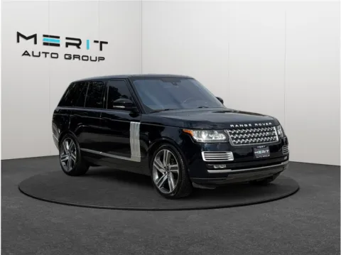 Black 2016 Land Rover Range Rover Supercharged Sport Utility 4D for sale in Jacksonville, FL