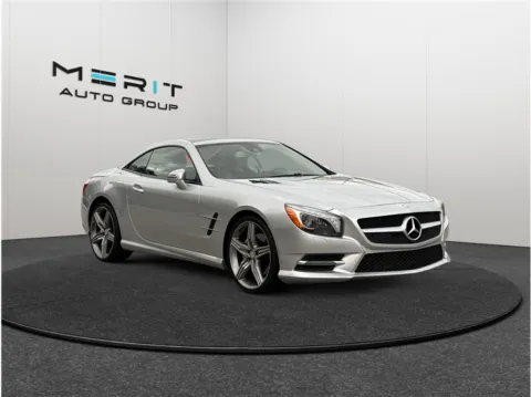 Silver 2015 Mercedes-benz SL-Class SL 550 Roadster 2D for sale in Jacksonville, FL