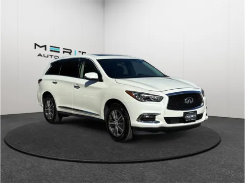 White 2020 Infiniti QX60 PURE Sport Utility 4D for sale in Jacksonville, FL