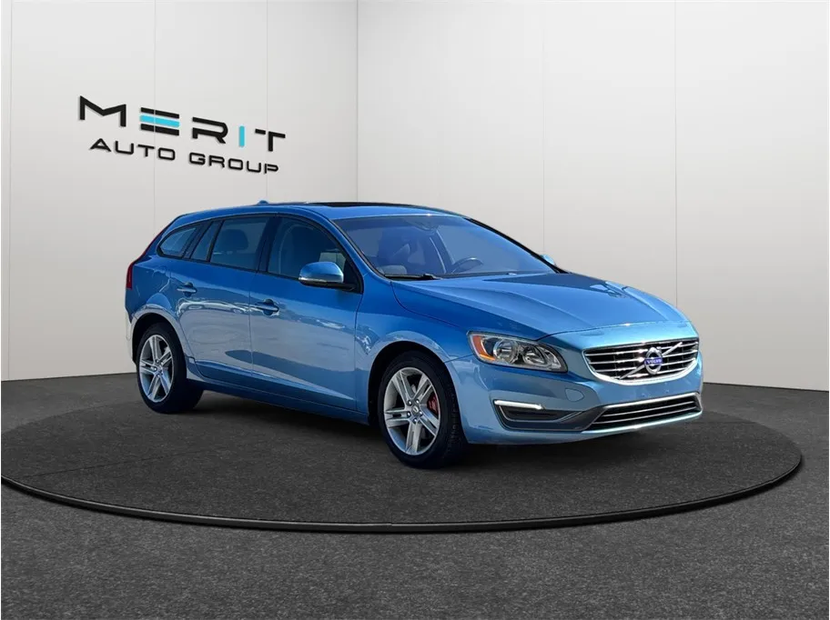 Blue 2015 Volvo V60 T5 Wagon 4D (2015.5) for sale in Jacksonville, FL