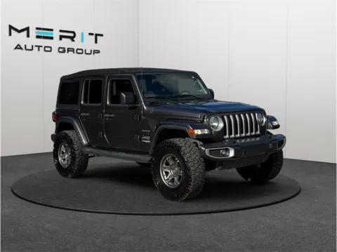 Gray 2018 Jeep Wrangler Unlimited All New Sahara Sport Utility 4D for sale in Jacksonville, FL