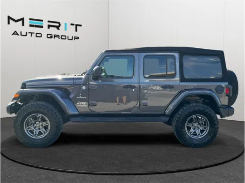 More photos of 2018 Jeep Wrangler Unlimited All New Sahara Sport Utility 4D at Merit Auto Group Atlantic, FL