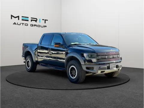 Black 2013 Ford F-150 SuperCrew Cab SVT Raptor Pickup 4D 5 1/2 ft for sale in Jacksonville, FL