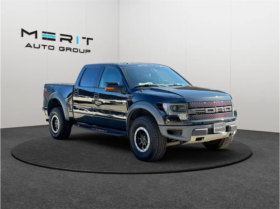 Used 2013 Ford F-150 SuperCrew Cab SVT Raptor Pickup 4D 5 1/2 ft