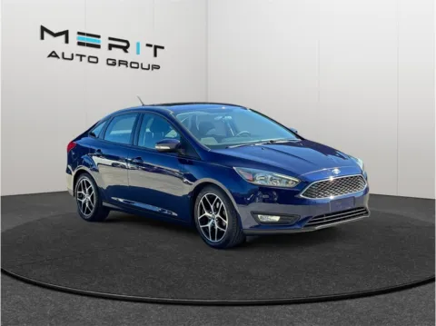Blue 2017 Ford Focus SEL Sedan 4D for sale in Jacksonville, FL