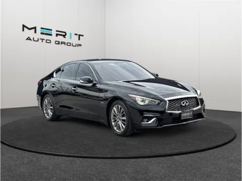 Black 2019 Infiniti Q50 3.0t LUXE Sedan 4D for sale in Jacksonville, FL