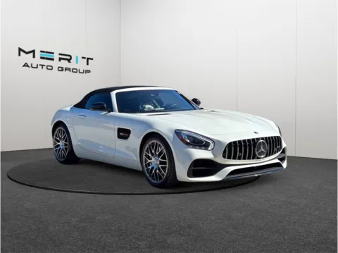 White 2019 Mercedes-benz Mercedes-AMG GT Roadster 2D for sale in Jacksonville, FL