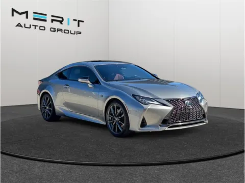 Silver 2019 Lexus RC 350 Coupe 2D for sale in Jacksonville, FL