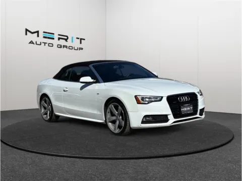 White 2016 Audi A5 Premium Plus Cabriolet 2D for sale in Jacksonville, FL
