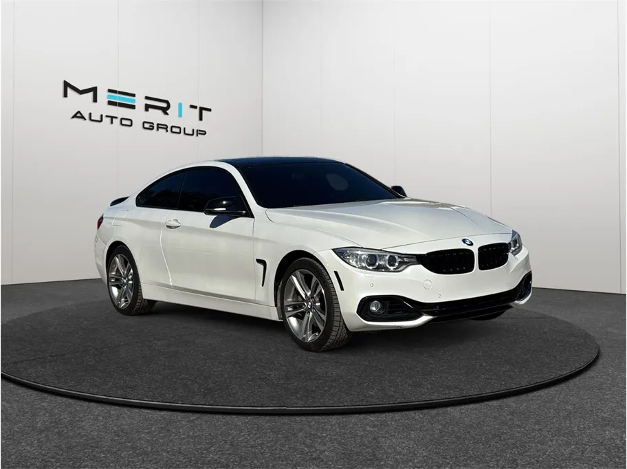 White 2014 BMW 4 Series 435i xDrive Coupe 2D for sale in Jacksonville, FL