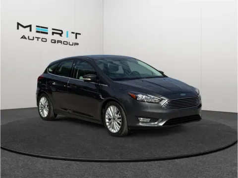 Gray 2016 Ford Focus Titanium Hatchback 4D for sale in Jacksonville, FL