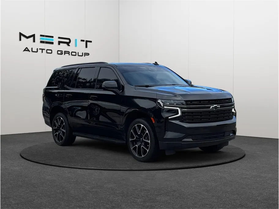 Black 2021 Chevrolet Tahoe RST Sport Utility 4D for sale in Jacksonville, FL