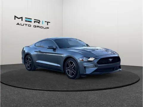 Gray 2022 Ford Mustang EcoBoost Premium Coupe 2D for sale in Jacksonville, FL