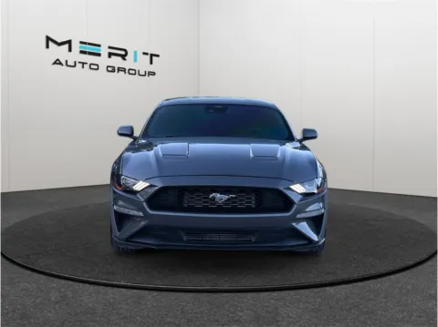 Another view of 2022 Ford Mustang EcoBoost Premium Coupe 2D for sale in Jacksonville, FL at Merit Auto Group Atlantic