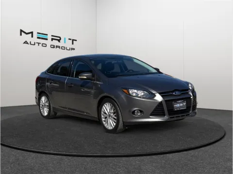 Gray 2014 Ford Focus Titanium Sedan 4D for sale in Jacksonville, FL