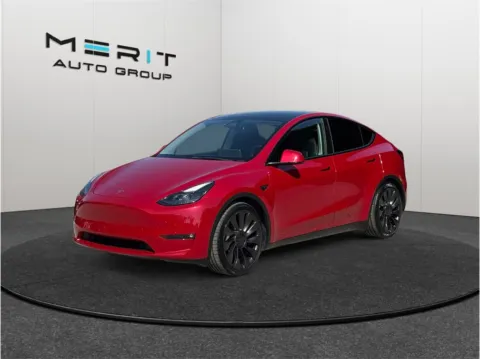 Another view of 2023 Tesla Model Y Performance Sport Utility 4D for sale in Jacksonville, FL at Merit Auto Group Atlantic