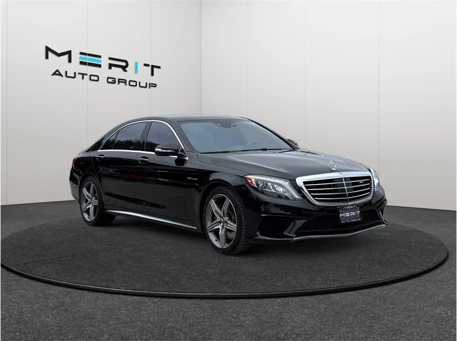 Black 2016 Mercedes-Benz S-Class S 63 AMG 4MATIC Sedan 4D for sale in Jacksonville, FL