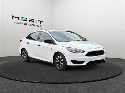 White 2016 Ford Focus S Sedan 4D for sale in Jacksonville, FL