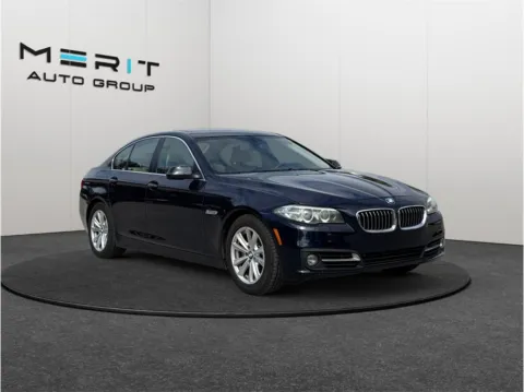 Blue 2016 BMW 5 Series 528i Sedan 4D for sale in Jacksonville, FL