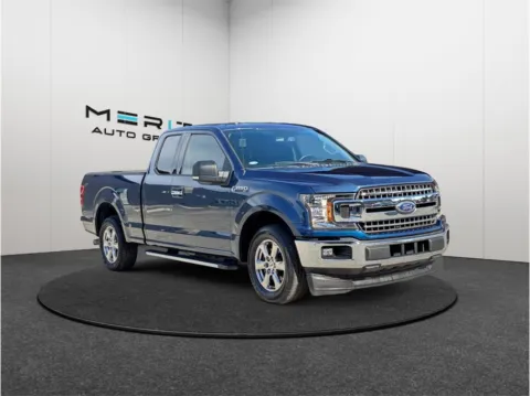 Blue 2018 Ford F-150 Super Cab XLT Pickup 4D 6 1/2 ft for sale in Jacksonville, FL