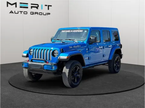 More photos of 2021 Jeep Wrangler Unlimited Sahara Altitude Sport Utility 4D at Merit Auto Group Atlantic, FL