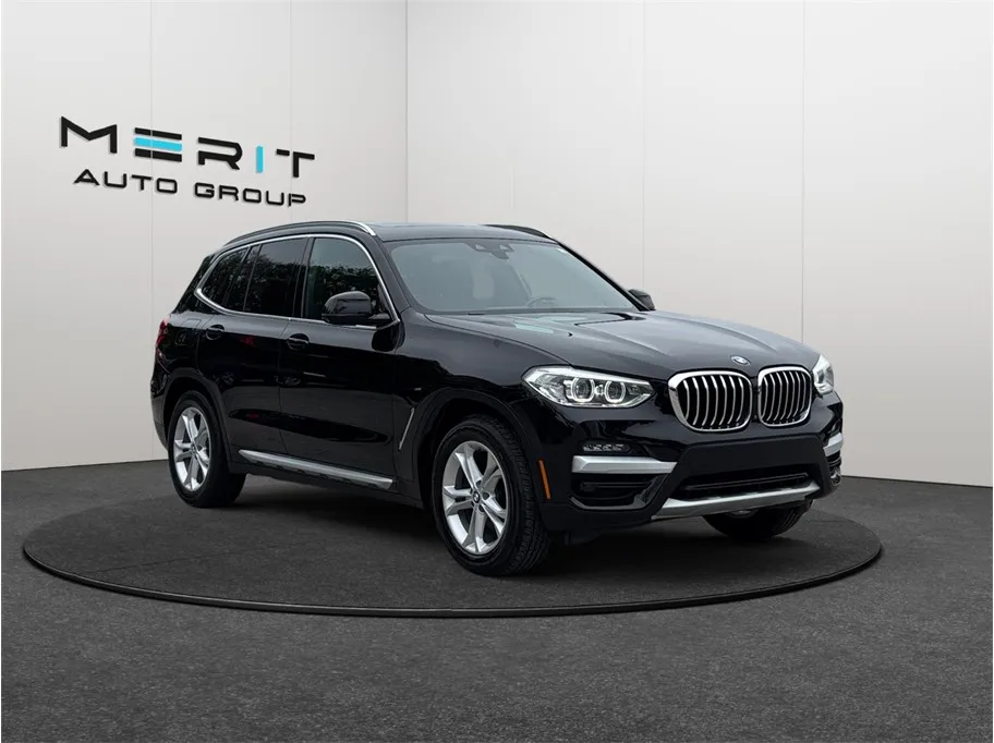 Black 2021 BMW X3 xDrive30i Sport Utility 4D for sale in Jacksonville, FL