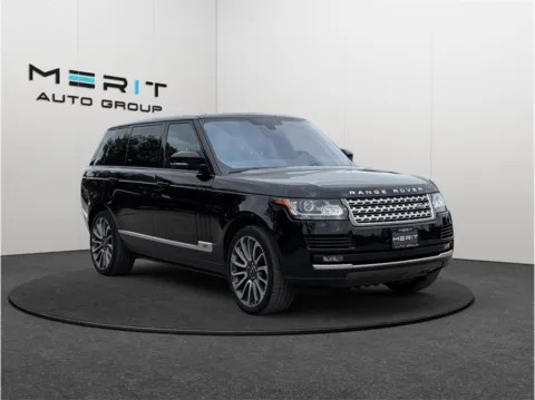 Black 2016 Land Rover Range Rover Supercharged LWB Sport Utility 4D for sale in Jacksonville, FL