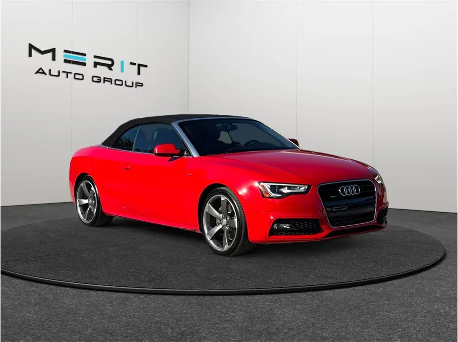 Red 2016 Audi A5 Premium Plus Cabriolet 2D for sale in Jacksonville, FL