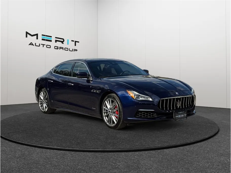 Blue 2021 Maserati Quattroporte S Q4 GranLusso Sedan 4D for sale in Jacksonville, FL