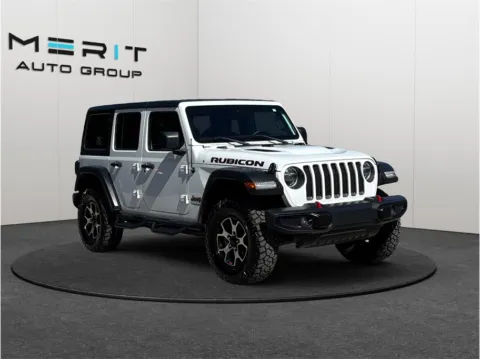 White 2020 Jeep Wrangler Unlimited Rubicon Sport Utility 4D for sale in Jacksonville, FL