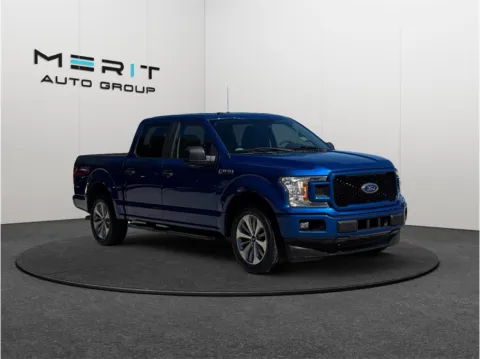 Blue 2018 Ford F-150 SuperCrew Cab XL Pickup 4D 5 1/2 ft for sale in Jacksonville, FL
