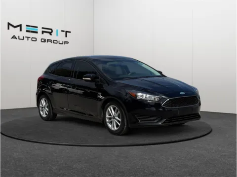 Black 2017 Ford Focus SE Hatchback 4D for sale in Jacksonville, FL