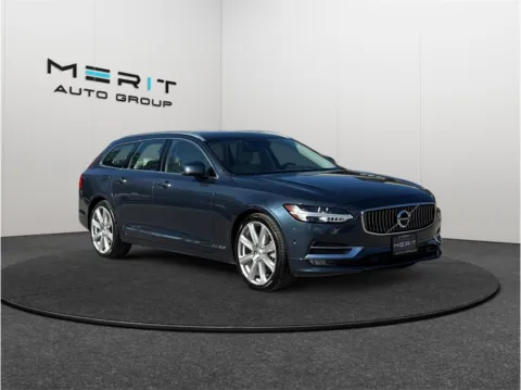 Blue 2020 Volvo V90 T6 Inscription Wagon 4D for sale in Jacksonville, FL