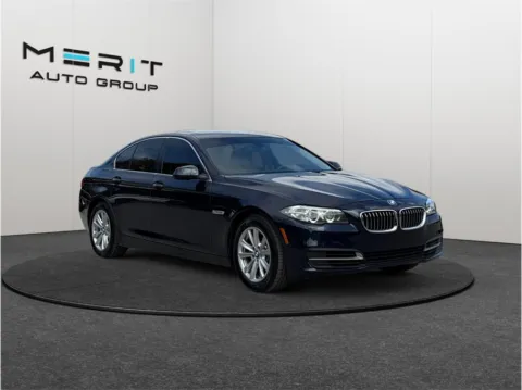 Blue 2014 BMW 5 Series 528i Sedan 4D for sale in Jacksonville, FL