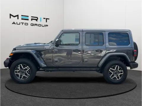 More photos of 2025 Jeep Wrangler 4 Door Sahara Sport Utility 4D at Merit Auto Group Atlantic, FL