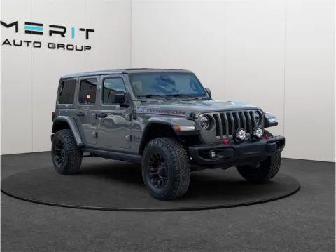 Gray 2020 Jeep Wrangler Unlimited Rubicon Sport Utility 4D for sale in Jacksonville, FL