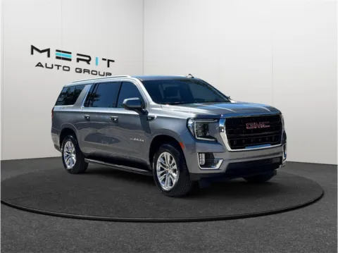 Gray 2022 GMC Yukon XL SLE Sport Utility 4D for sale in Jacksonville, FL