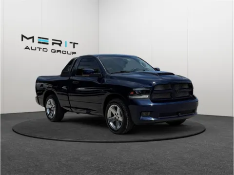 Blue 2012 Ram 1500 Regular Cab Sport Pickup 2D 6 1/3 ft for sale in Jacksonville, FL