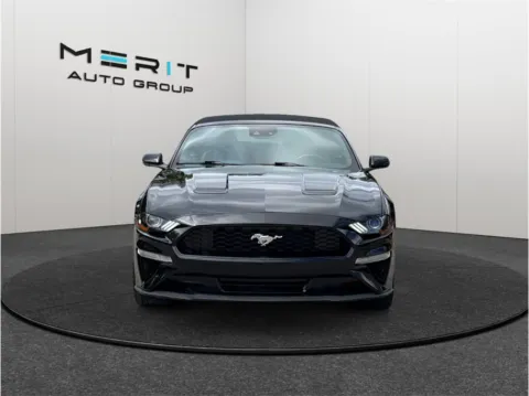 Another view of 2022 Ford Mustang EcoBoost Premium Convertible 2D for sale in Jacksonville, FL at Merit Auto Group Atlantic