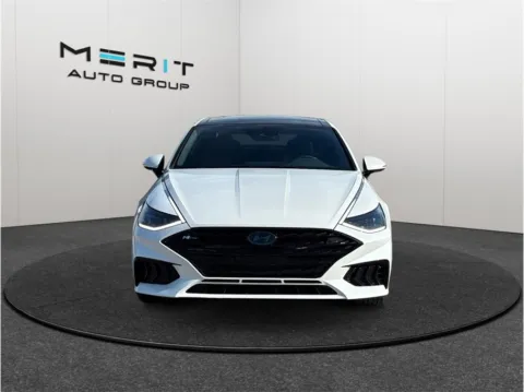 Another view of 2022 Hyundai Sonata N Line Night Edition Sedan 4D for sale in Jacksonville, FL at Merit Auto Group Atlantic