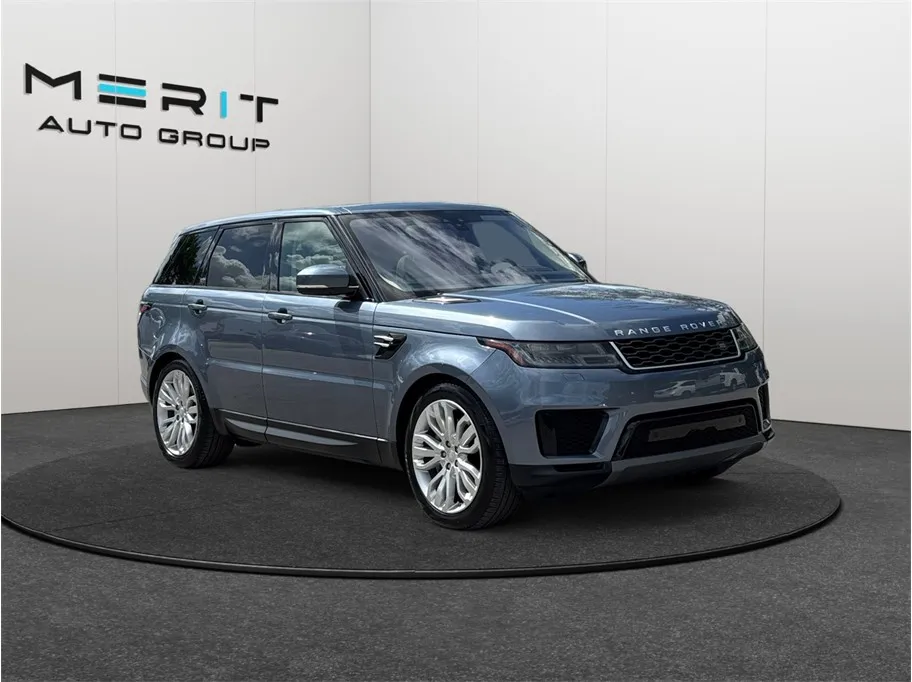 Blue 2021 Land Rover Range Rover Sport SE Sport Utility 4D for sale in Jacksonville, FL