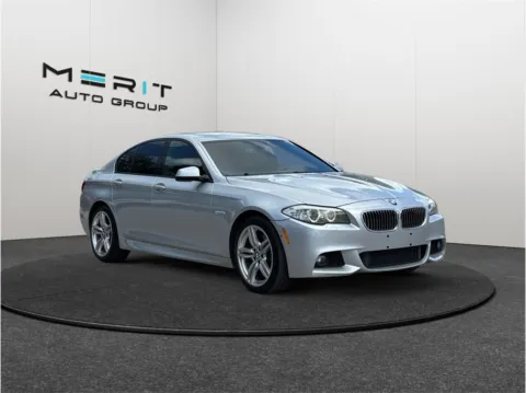 Silver 2013 BMW 5 Series 535i xDrive Sedan 4D for sale in Jacksonville, FL
