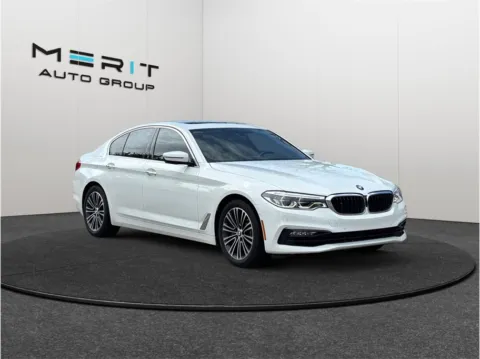 White 2017 BMW 5 Series 540i Sedan 4D for sale in Jacksonville, FL