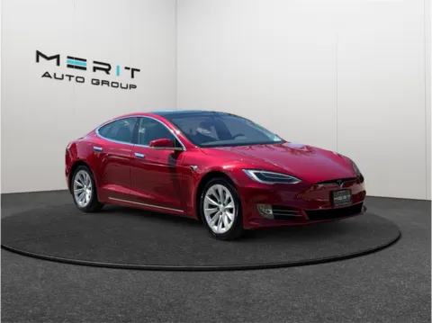 Red 2018 Tesla Model S 75D Sedan 4D for sale in Jacksonville, FL