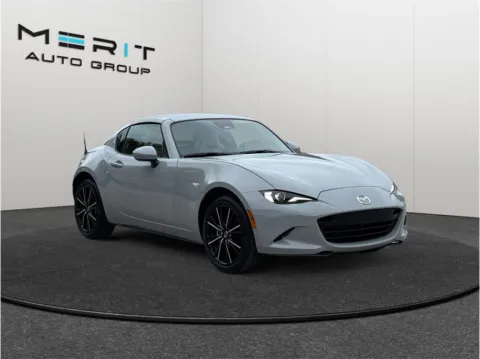 Gray 2024 Mazda MX-5 Miata RF Grand Touring Convertible 2D for sale in Jacksonville, FL