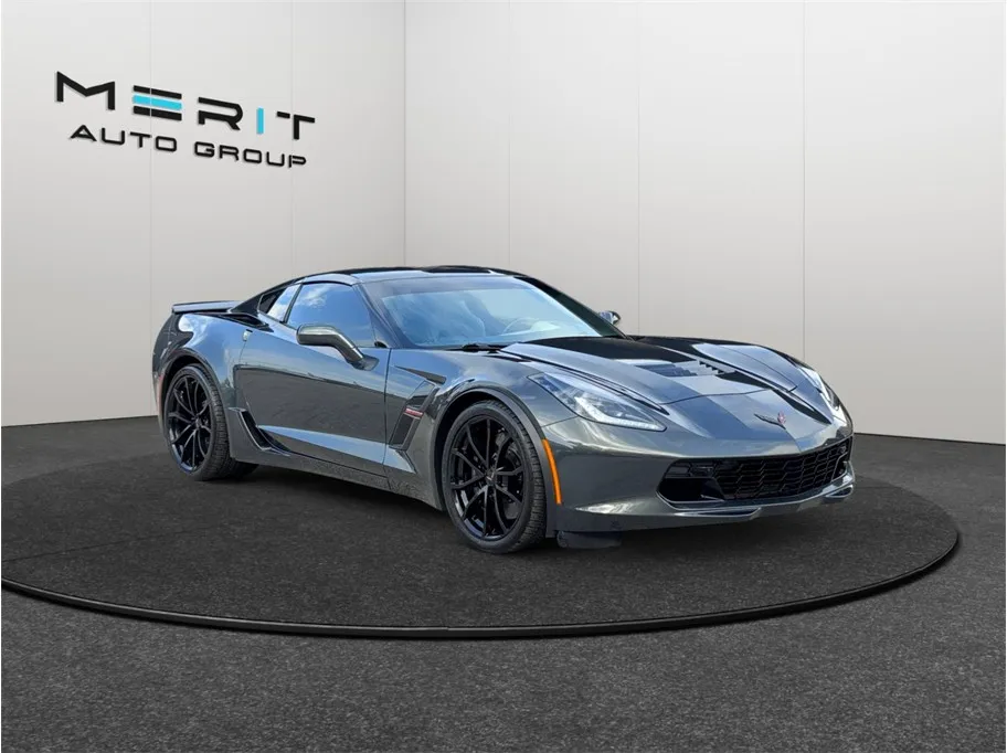 Gray 2019 Chevrolet Corvette Grand Sport Coupe 2D for sale in Jacksonville, FL